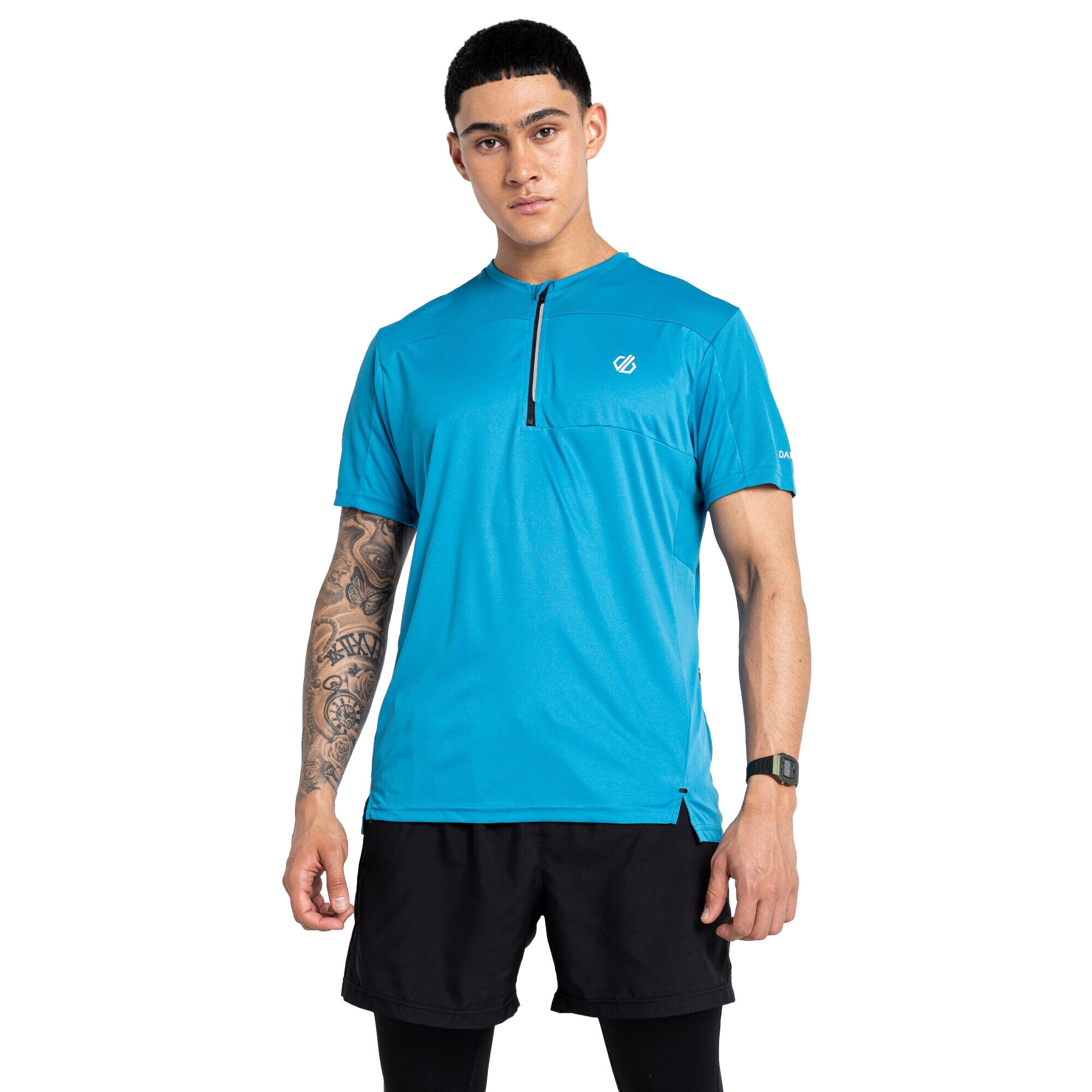 Mens Aces III Jersey (Fjord Blue) 3/4