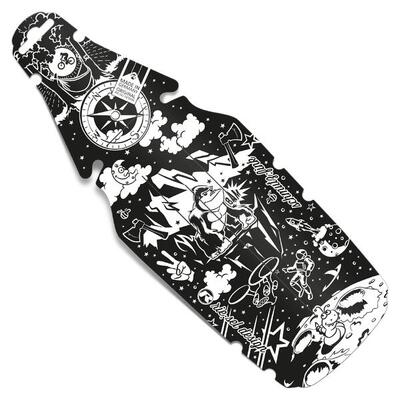 Steckschutzblech Mudguard für den Sattel MTB KIDSBIKE Schutzblech hinten