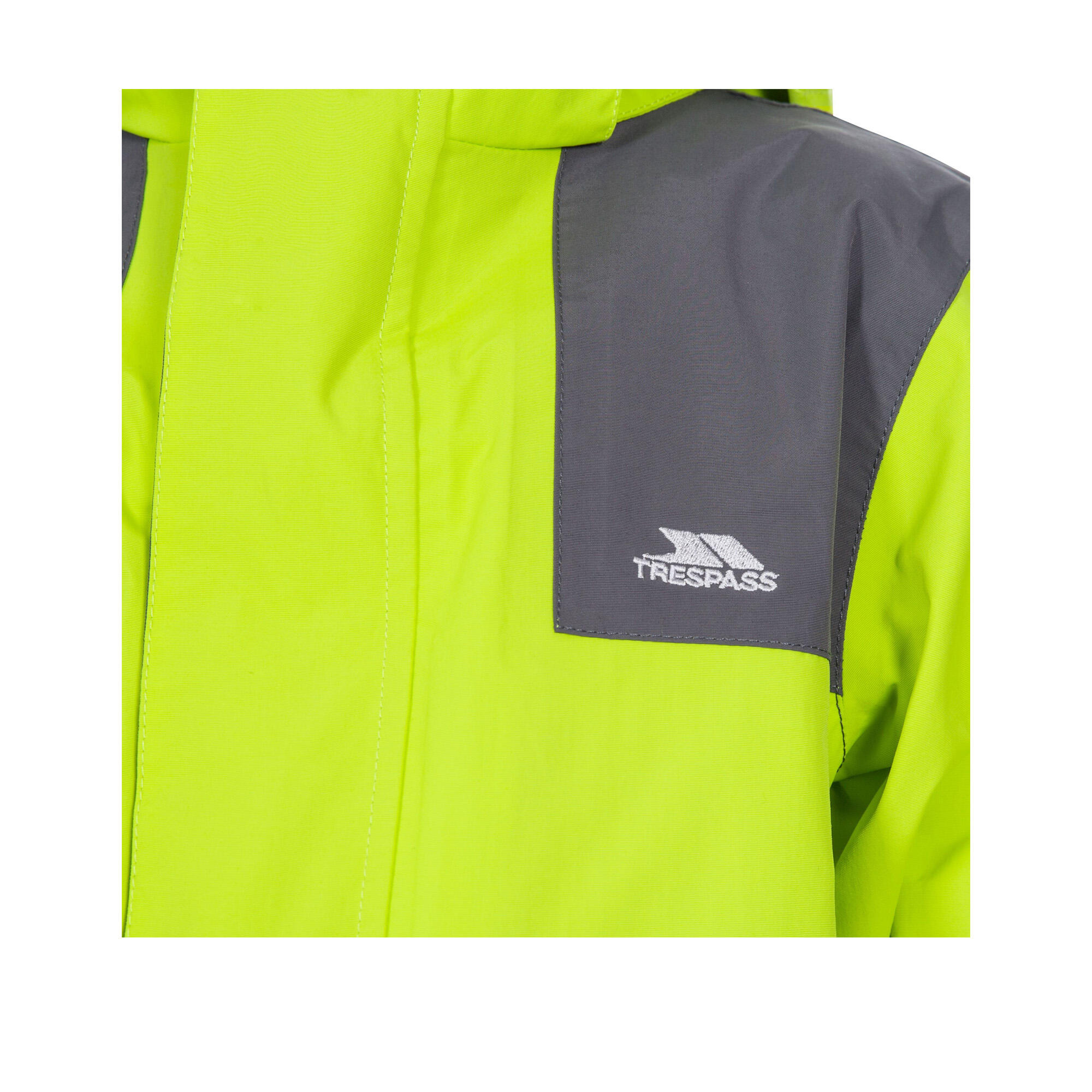 FARPOST Boys' Waterproof Jacket (Light Green)