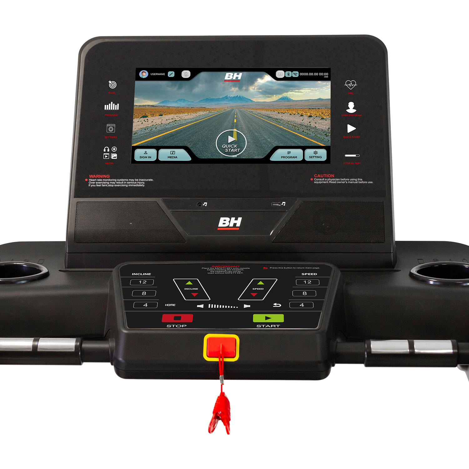 Cinta de correr G6179TFT RS1000 TFT Multimedia 3/7