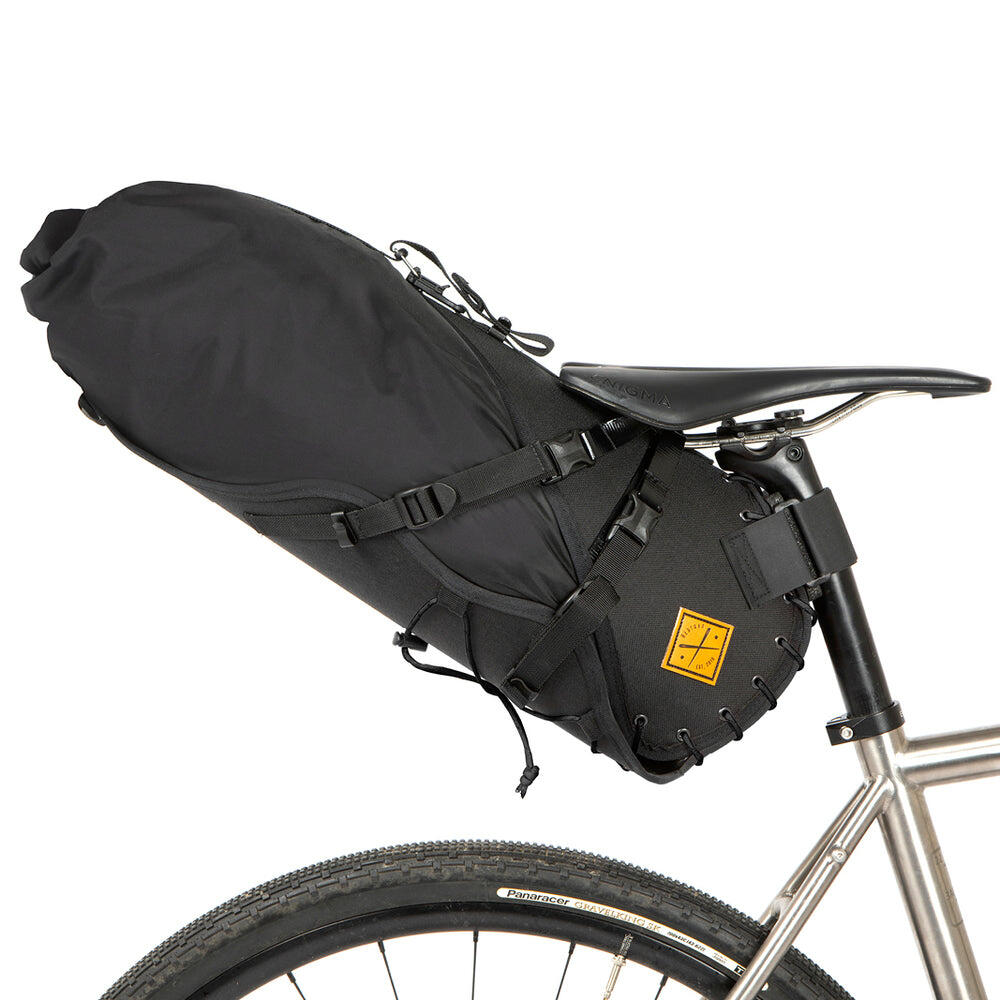 Saddle Bag male cycling luggage, black 1/3