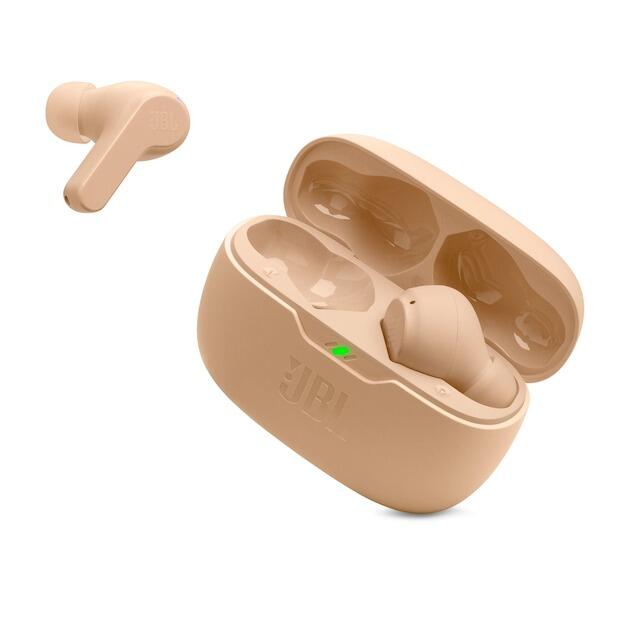 JBL Wave Beam In-Ear Wireless Earbuds with IP54 and IPX2 Waterproofing