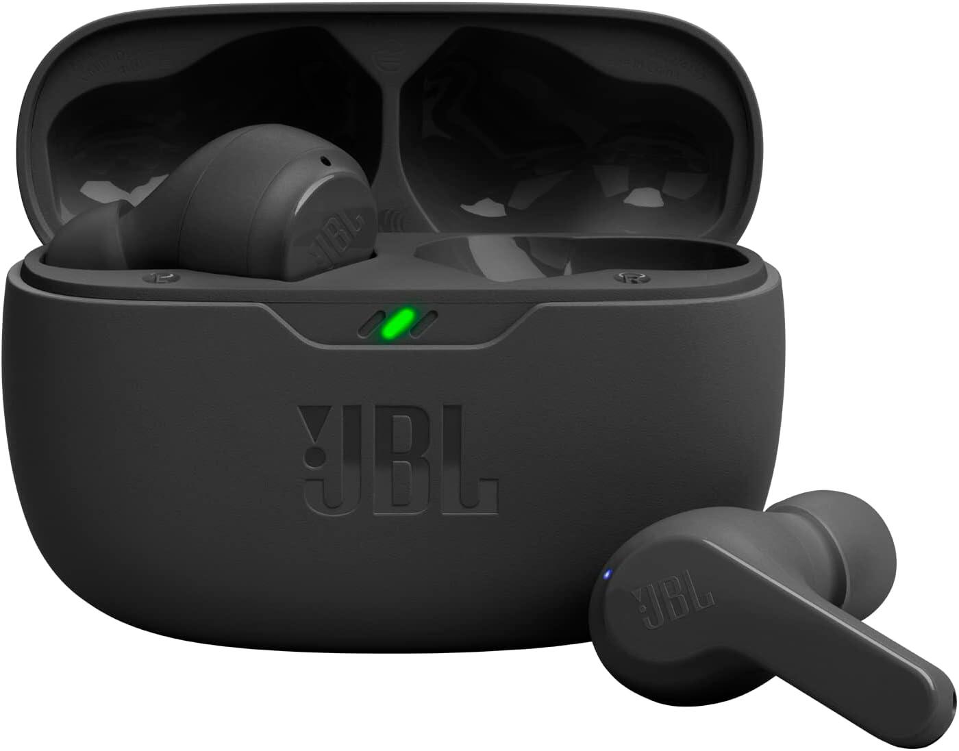 JBL Wave Beam In-Ear Wireless Earbuds with IP54 and IPX2 Waterproofing 3/4