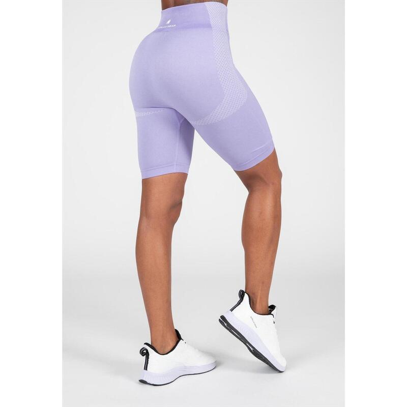 Culotte ciclismo sin costuras Selah - Lila