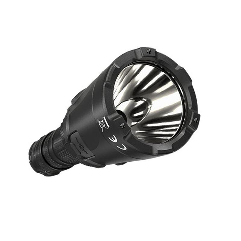 Zaklamp SRT7i tactisch - 3000 lumen - Zwart