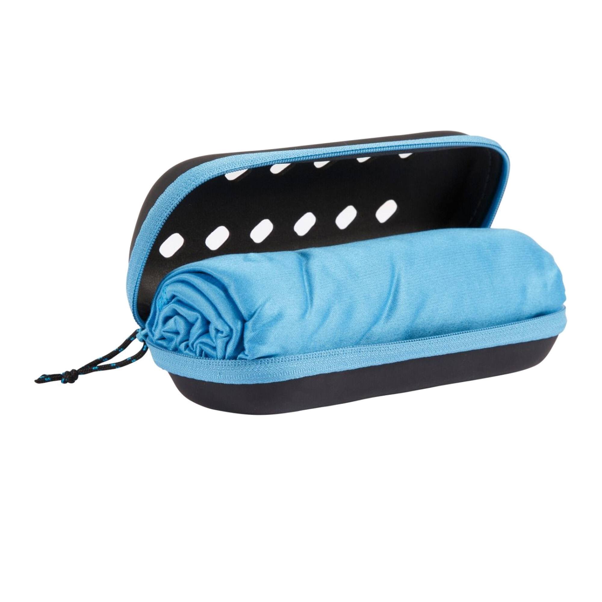 Dryfast Handtuch Compatto schnelltrocknend Damen und Herren Blau 3/5