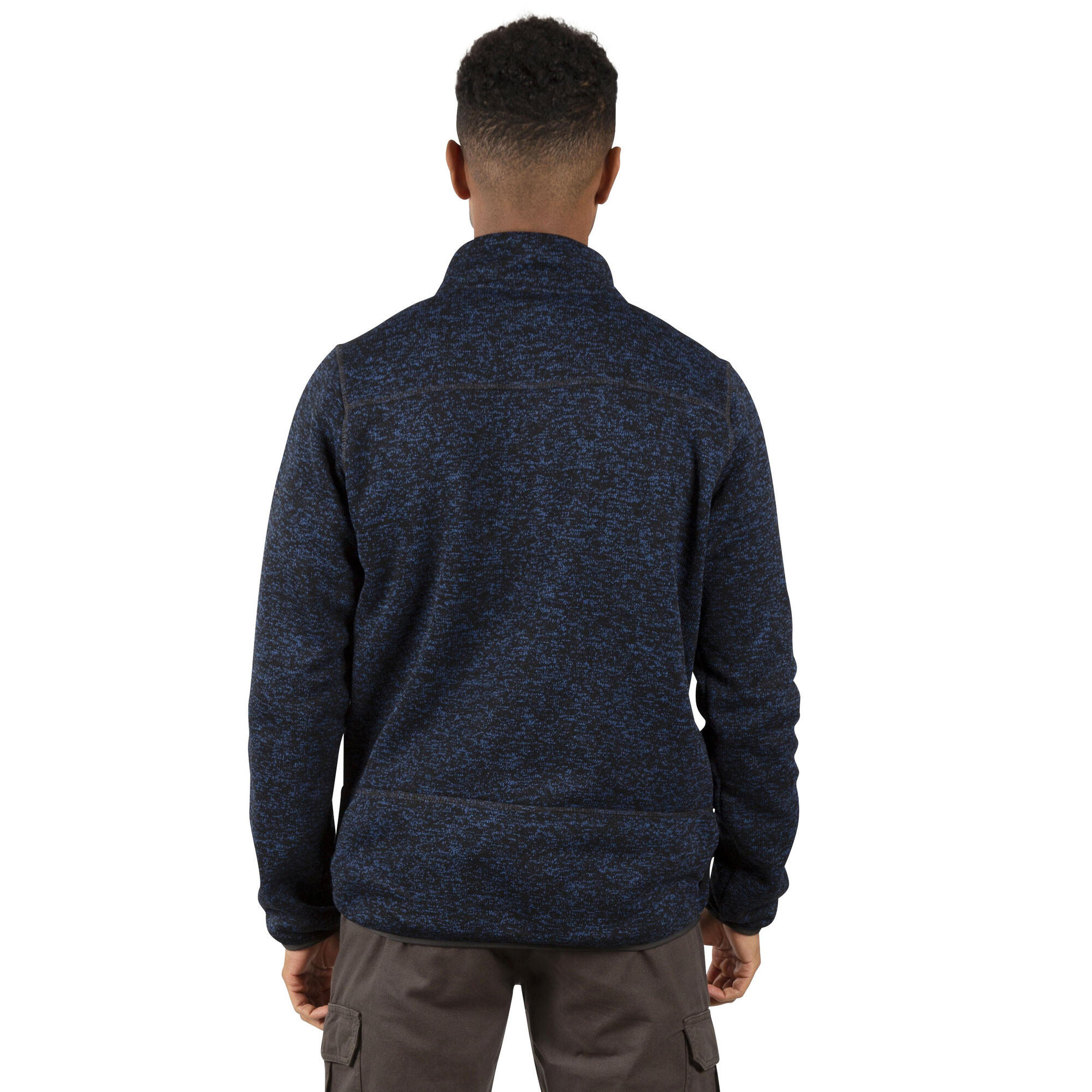 Men's BINGHAM fleece jacket (Heather navy)