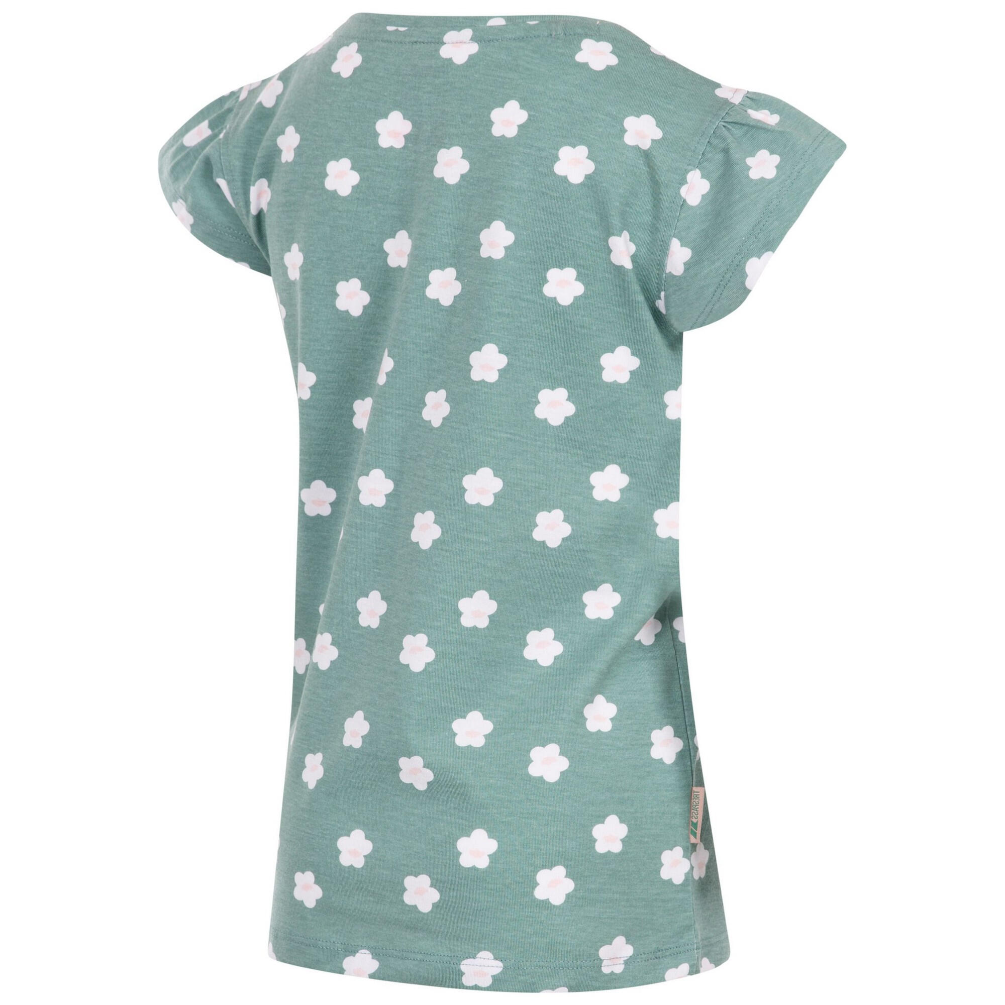 Tshirt PRESENT Girl (verde acqua)