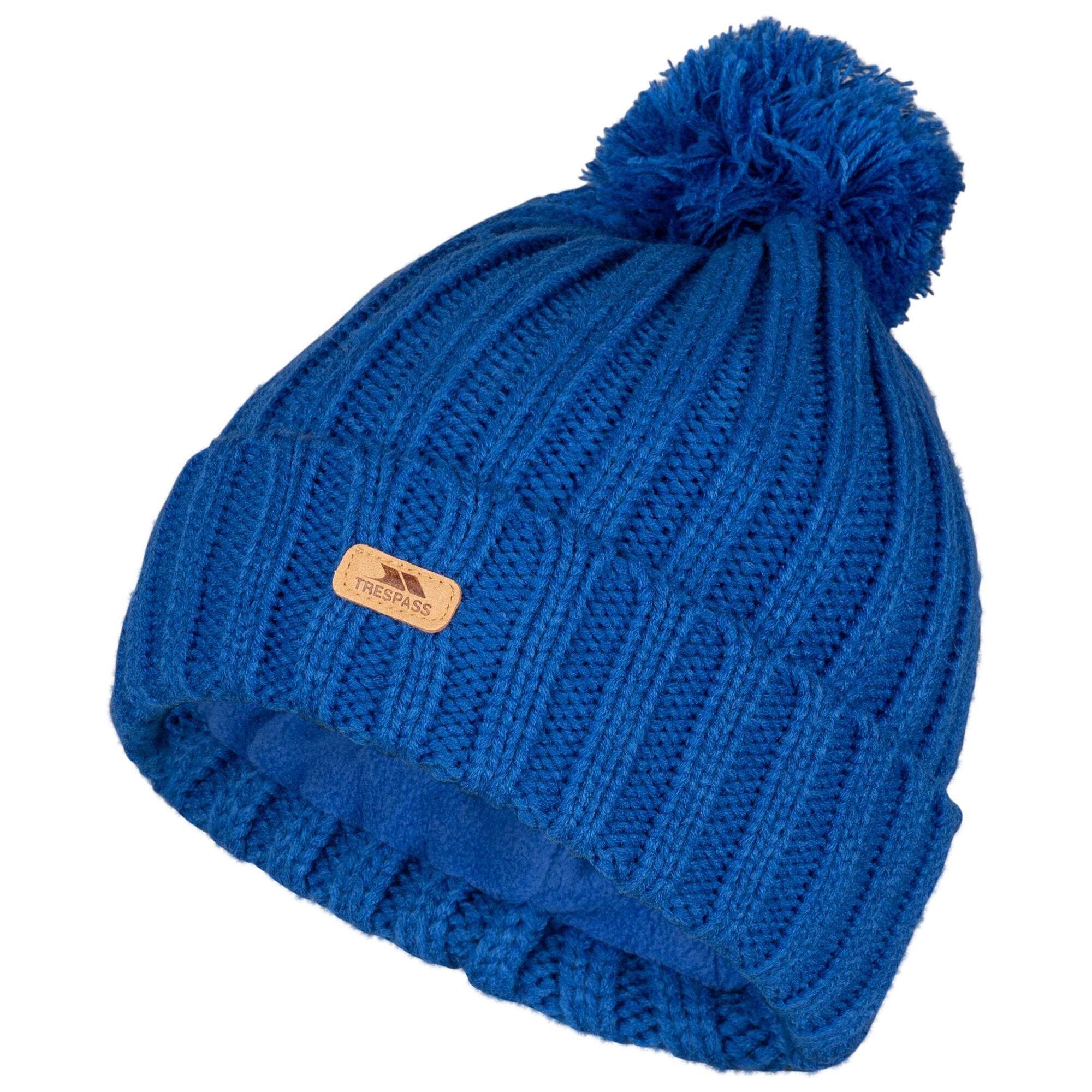 TRESPASS Mens Thorns Beanie Hat (Bondi Blue)