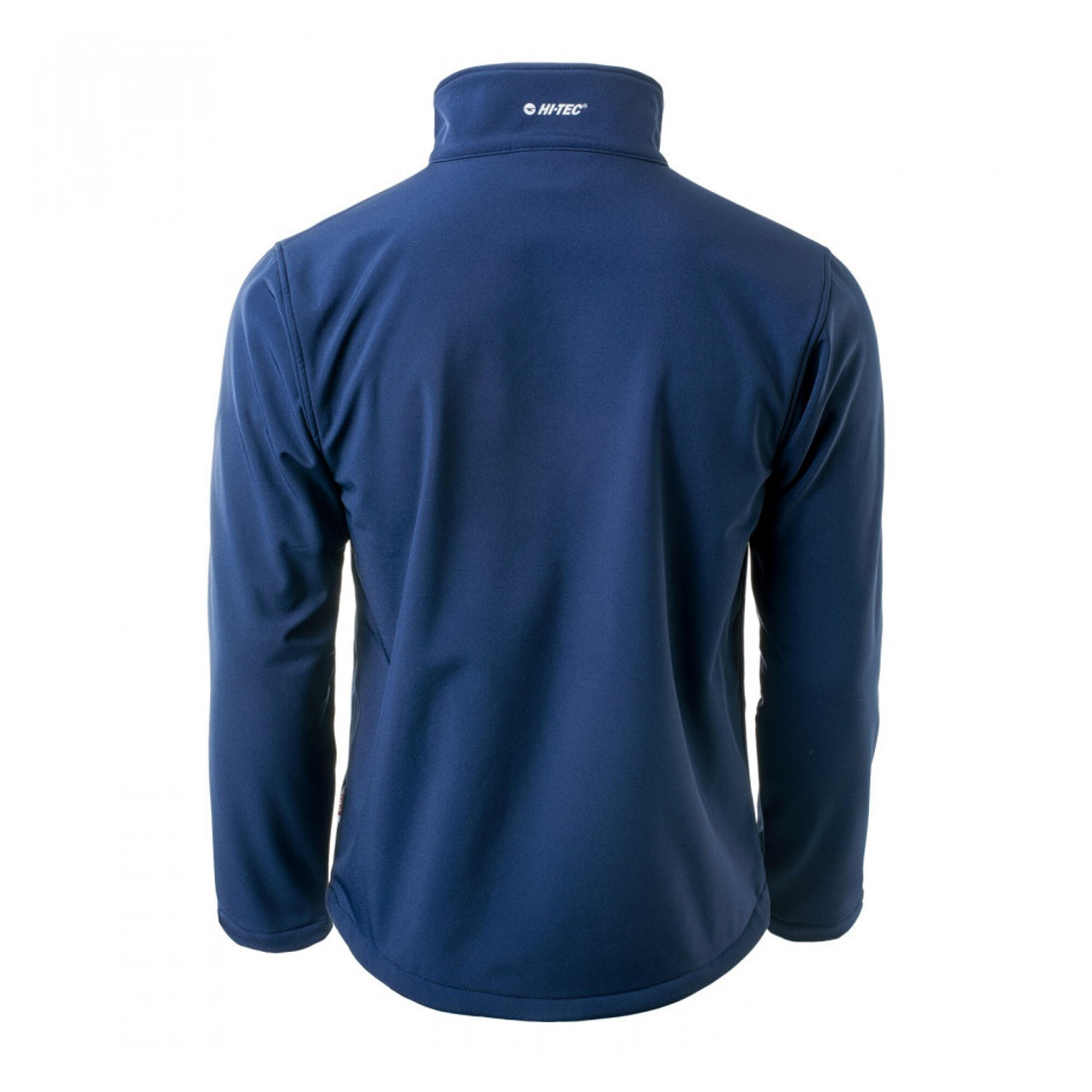 Heren Lingen Soft Shell Jas (Marine/Oranje Rood) 2/3