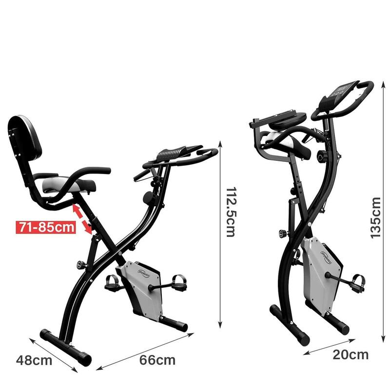 Bicicleta Estática F-Bike con Carga Máxima de 120 kg