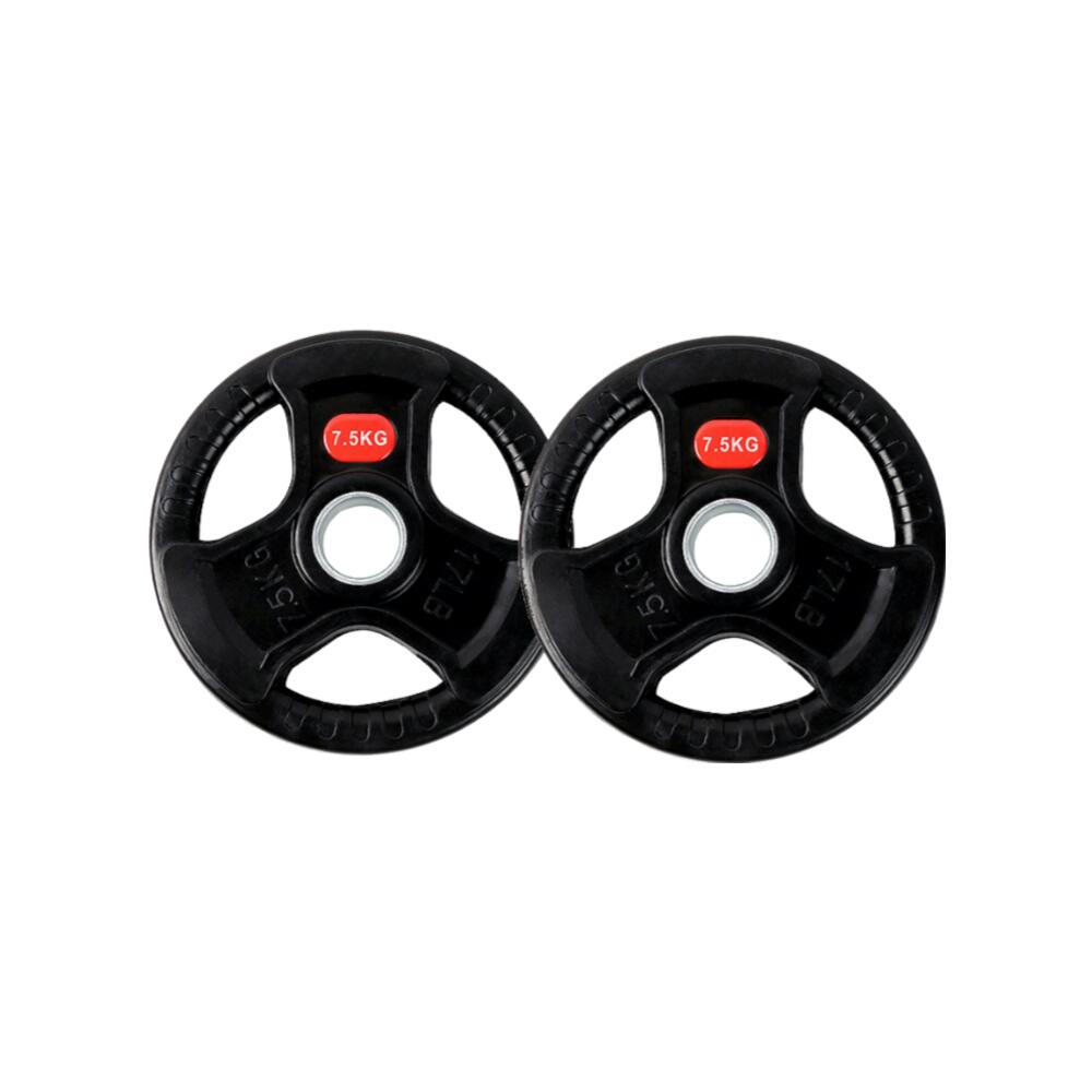 Gimnasio Discos De Mancuernas Decathlon Discos De Pesas 7,5 Kg 30