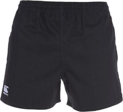 Professionele short met zakken van canterbury in het zwart