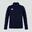 Sweater kinderen quarter zip midlayer training top junior navy blauw
