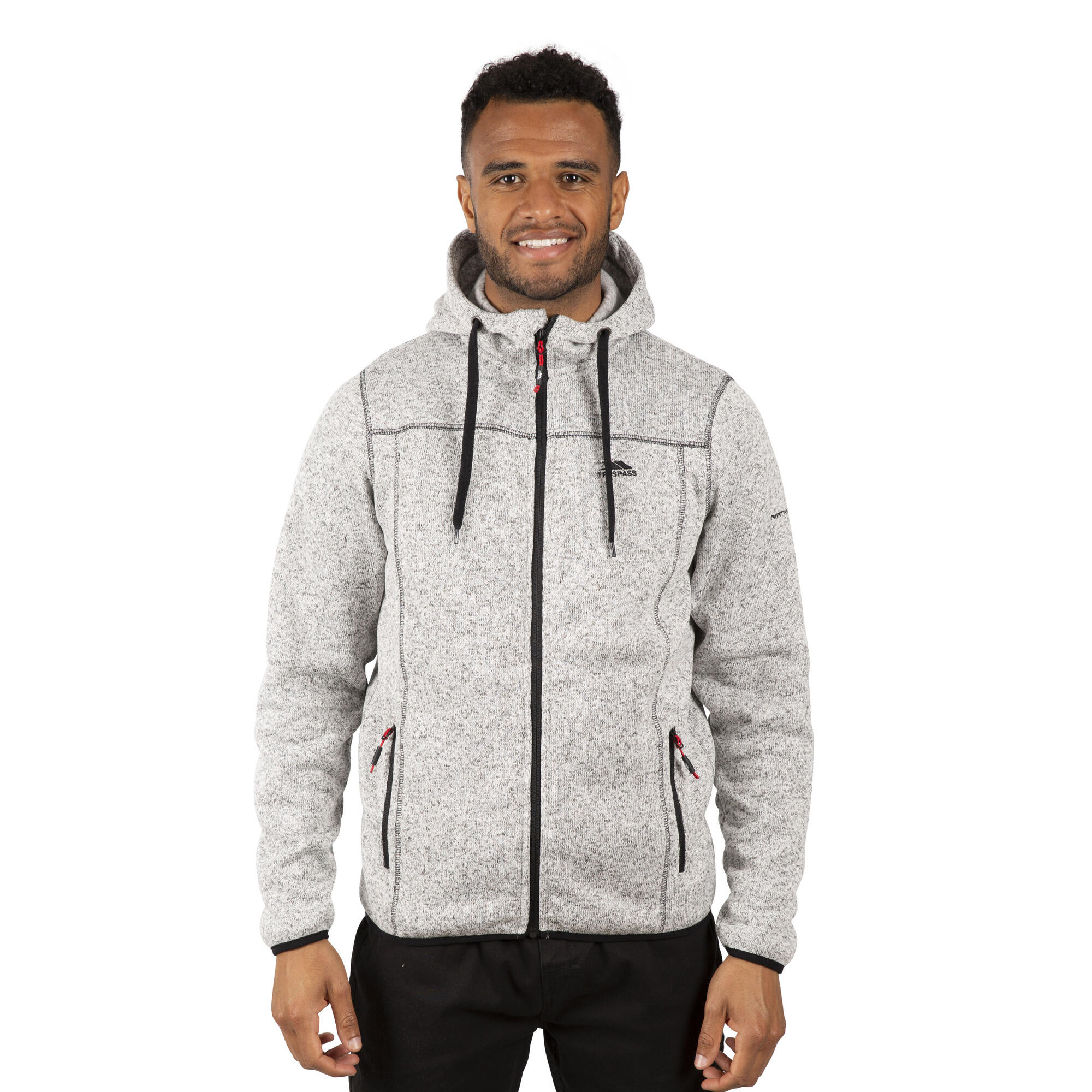 Veste Polaire ODENO Hommes (Gris Chiné) 3/5