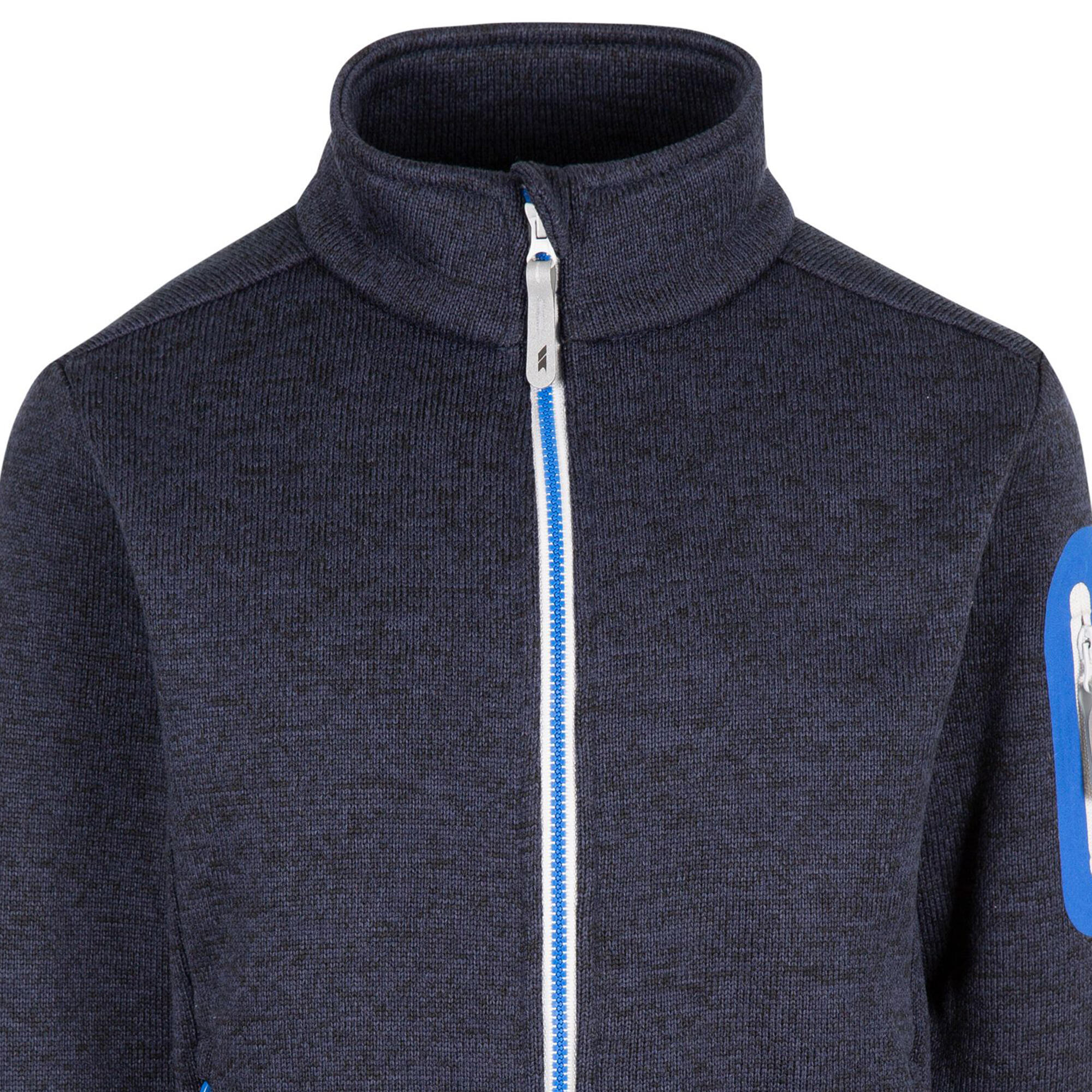 Giacca In Pile AT300 Bambini Trespass Whisk Blu Navy 3/4