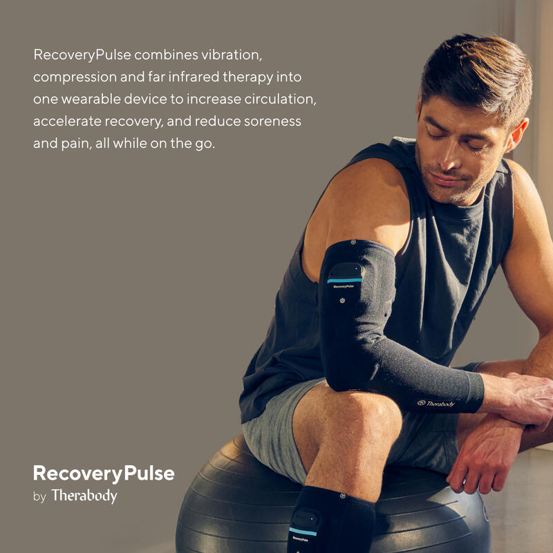 Therabody RecoveryPulse - návlek na paži - L - samostatný
