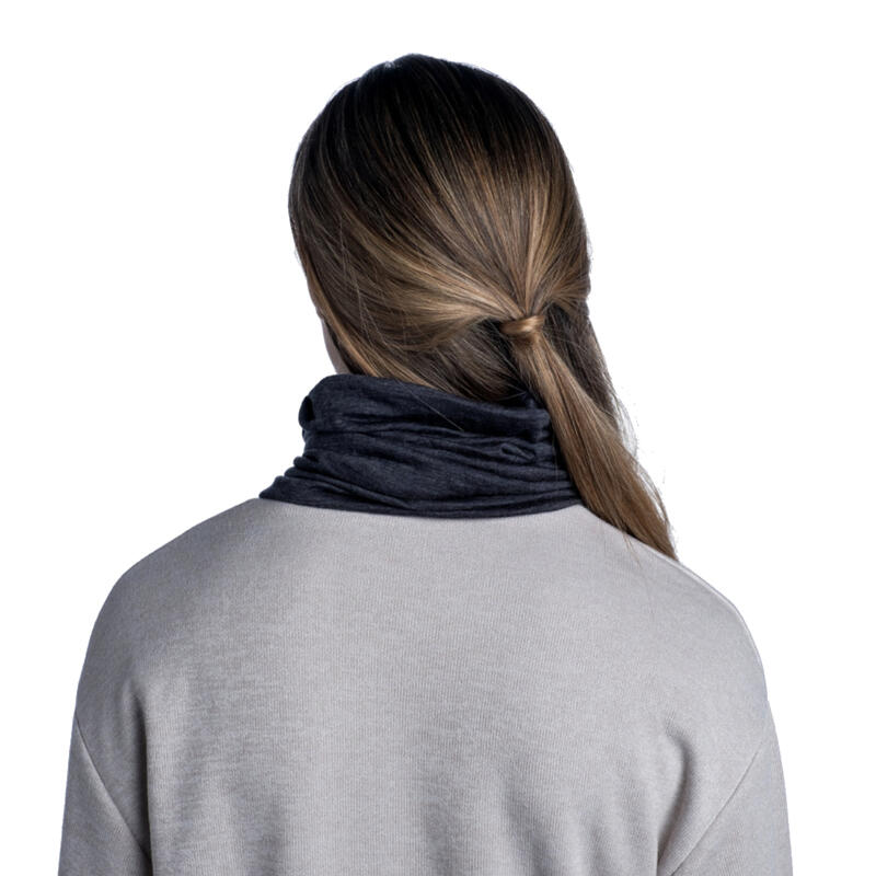 Unisex multifunkční šátek Lightweight Merino tmavě šedá