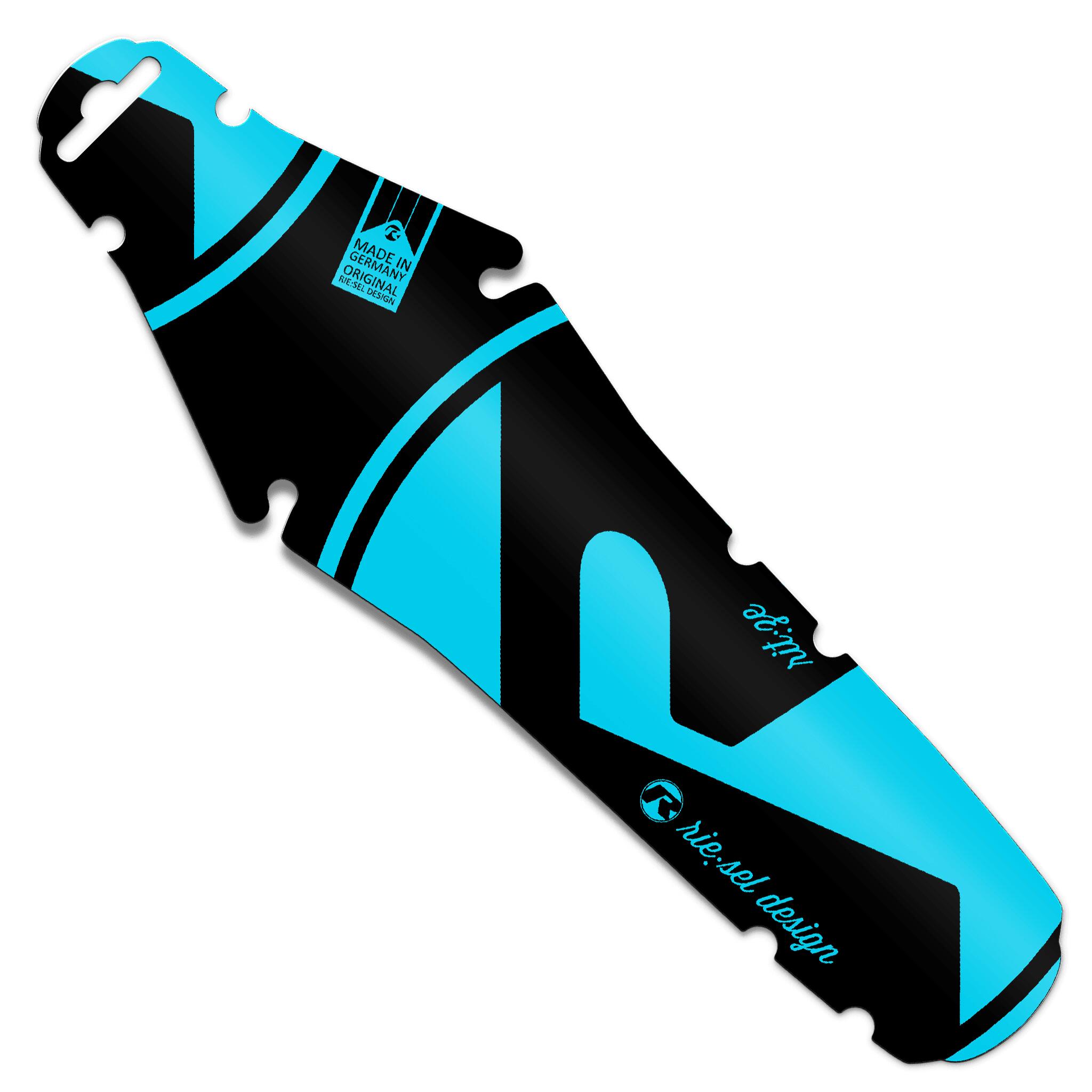 RIESEL DESIGN Steckschutzblech Mudguard für den Sattel Rennrad Gravel Schutzblech hinten