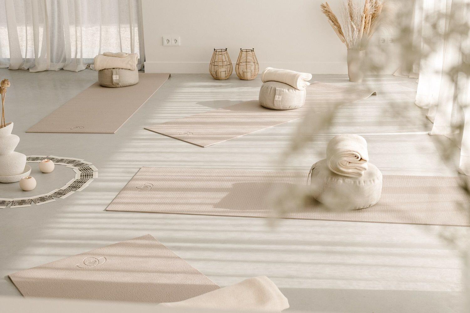 Meditatiekussen eco hennep rond - Pure 4/5