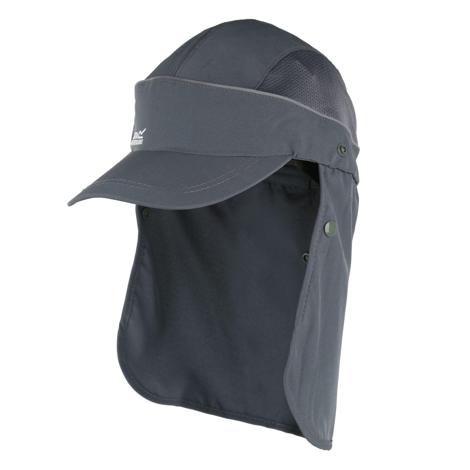 Unisex Protector II RollUp Neck Baseball Cap (Seal Grey) 3/5