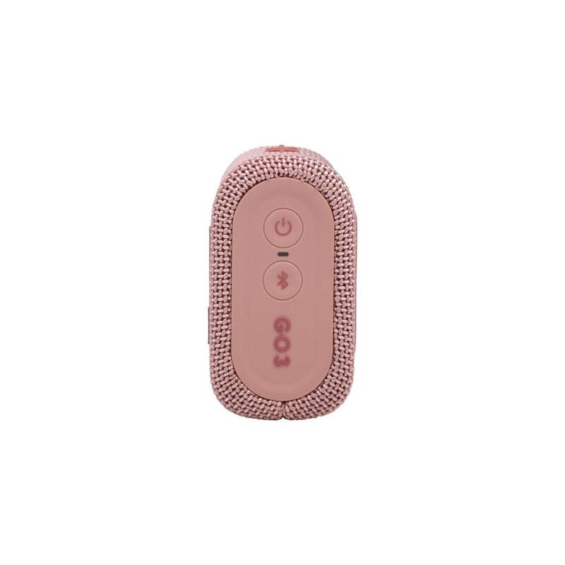 Dankzij de draagbare Bluetooth®-luidsprekers GO 3 Roze