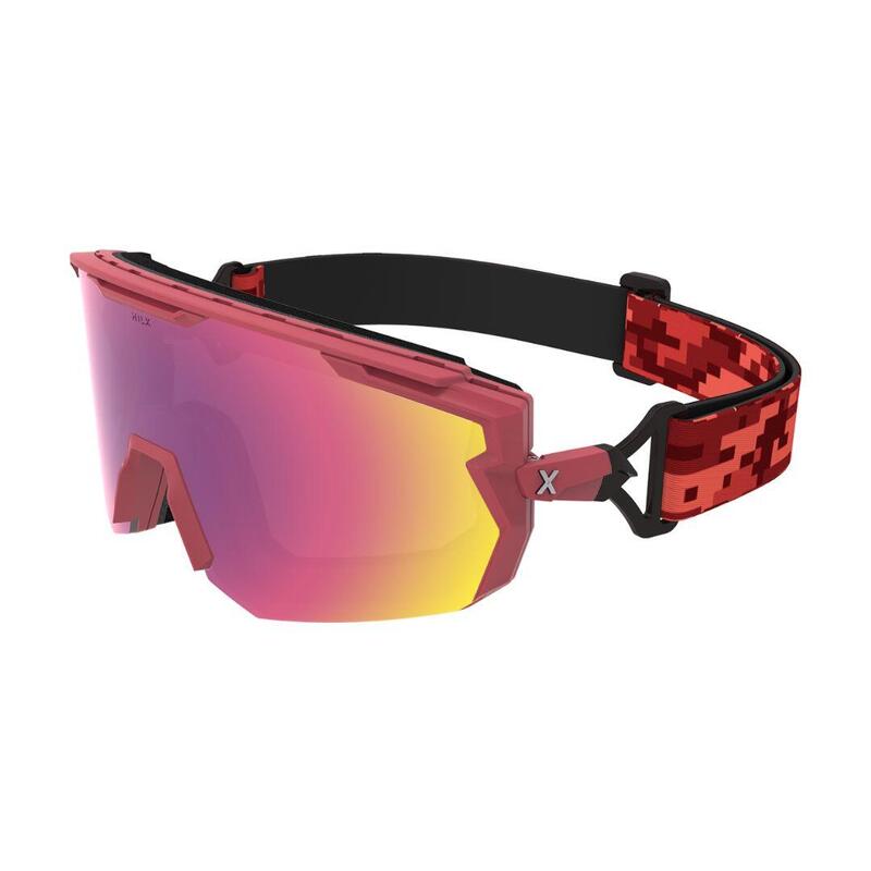 Samurai 2-in-1 Polarized Sunglasses & Goggle - Red