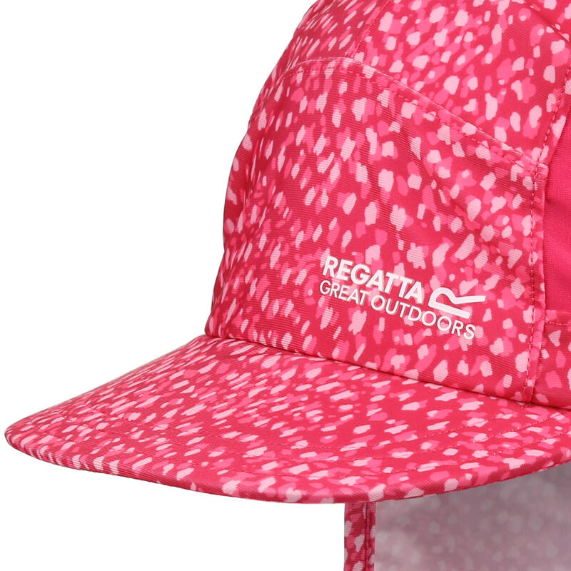 Gorra para Niños/Niñas Rosa Fusión Animal