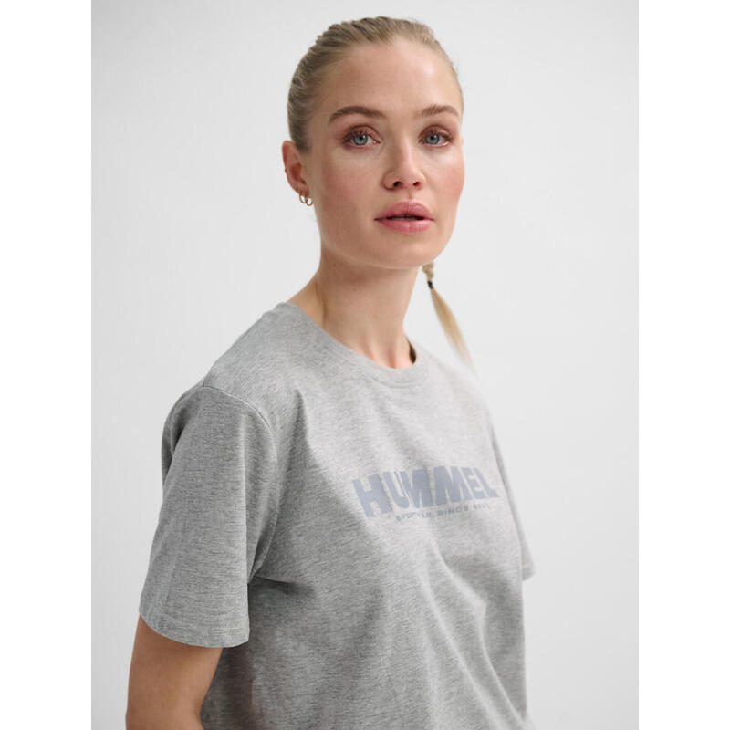 Instap T-Shirt Hmllegacy Unisex Volwassene HUMMEL