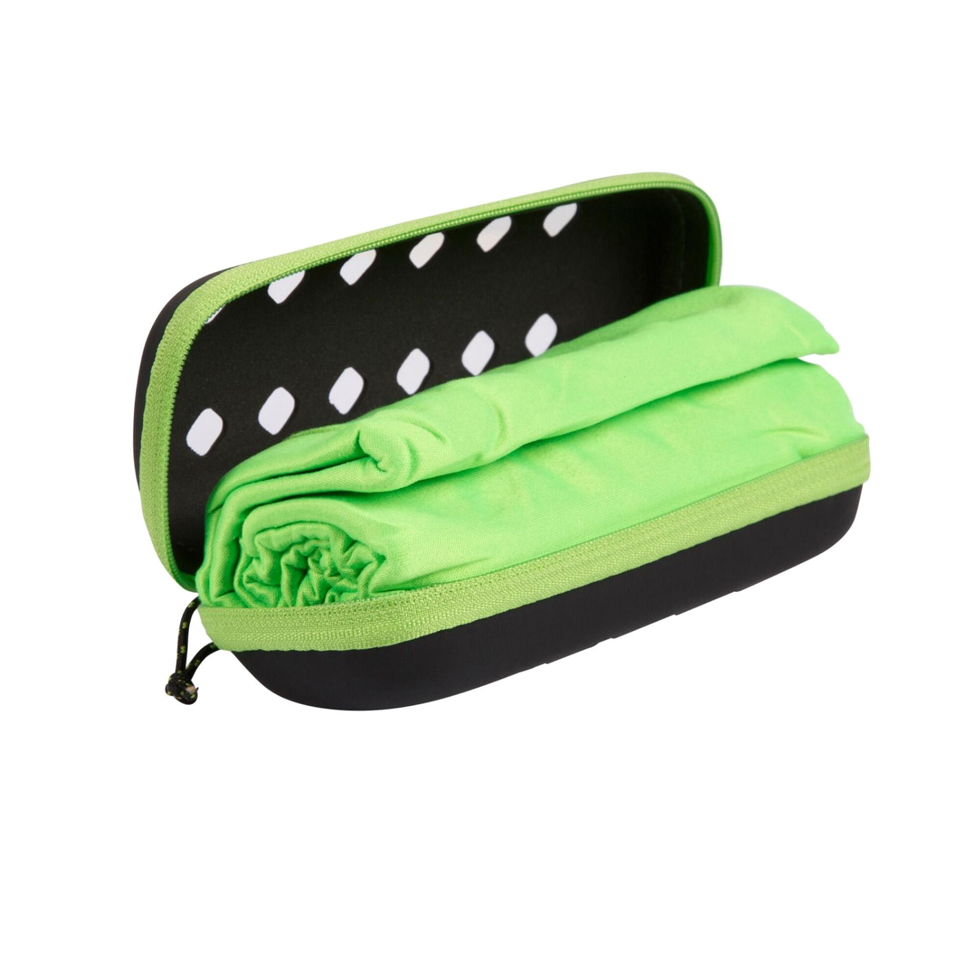 Dryfast Handtuch Compatto schnelltrocknend Damen und Herren Grün 3/5