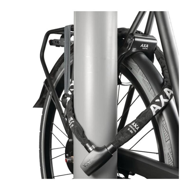 Lanț antifurt - Antifurt pentru biciclete - 110 cm - 5 mm - Negru