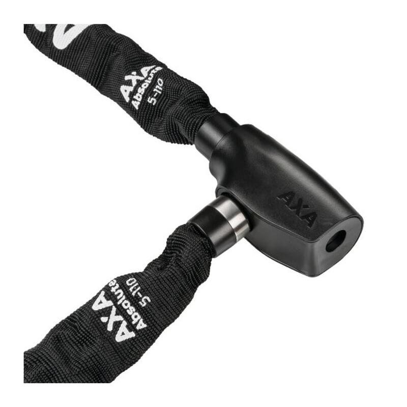 Lanț antifurt - Antifurt pentru biciclete - 110 cm - 5 mm - Negru