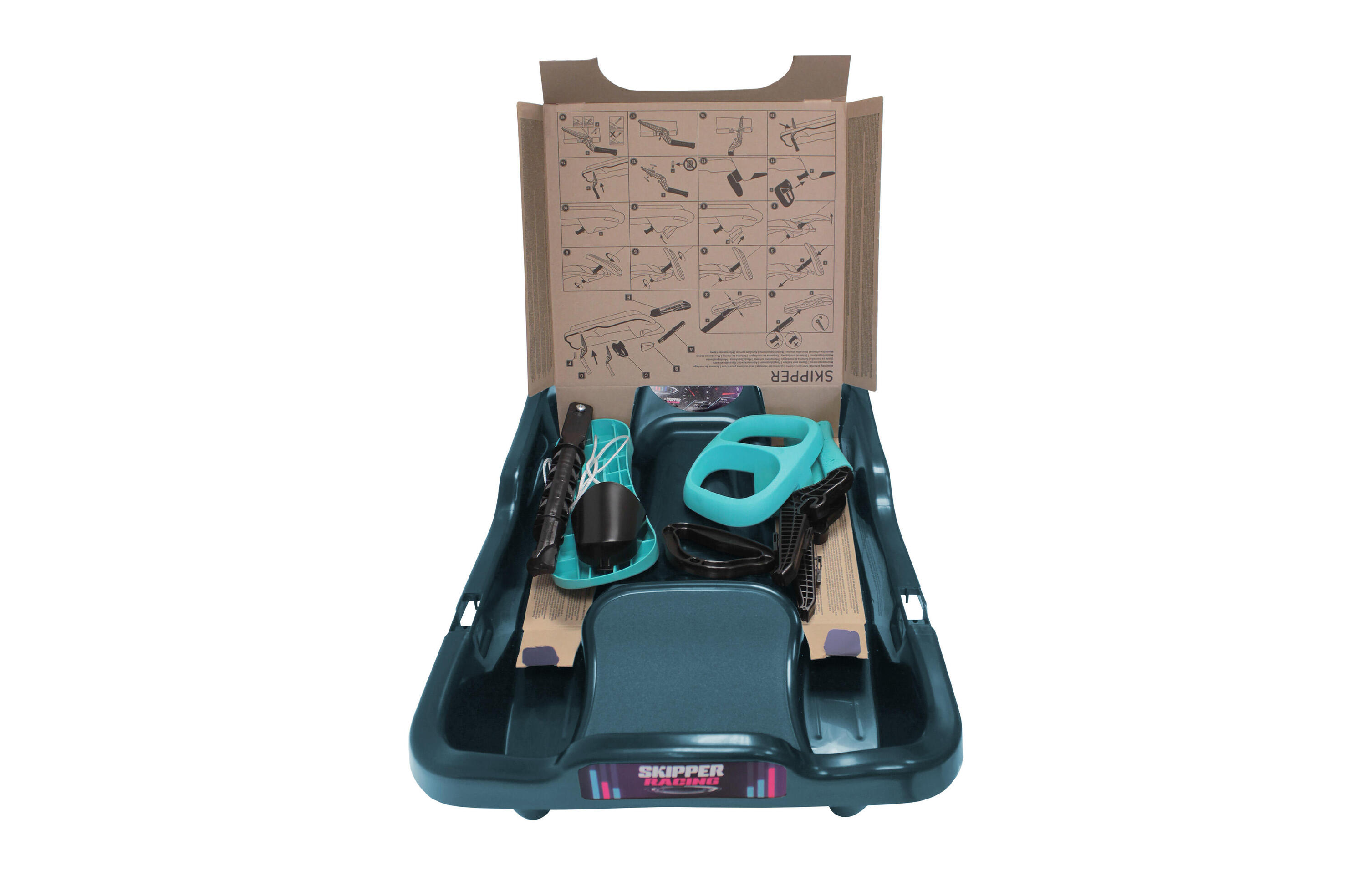 Plastkon Bob-Skipper mit Steuerrad 4/6