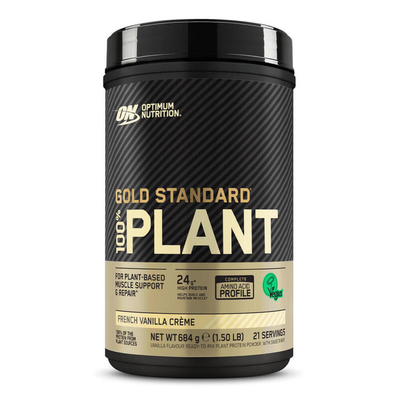 Gold Standard 100% Plant-based Protein Vanille 684 Gramm (19 Portionen)