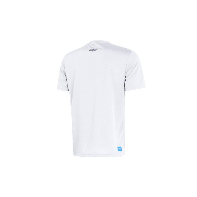 T-Shirt Technique Poisson Homme - Blanc