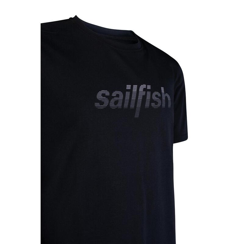 T-shirt à manches courtes pour hommes avec logo Sailfish - Gris foncé