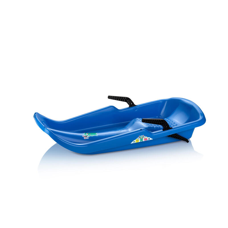 Sanie Gizmo Riders Twister Bleumarin, scaun anti-alunecare și frâne