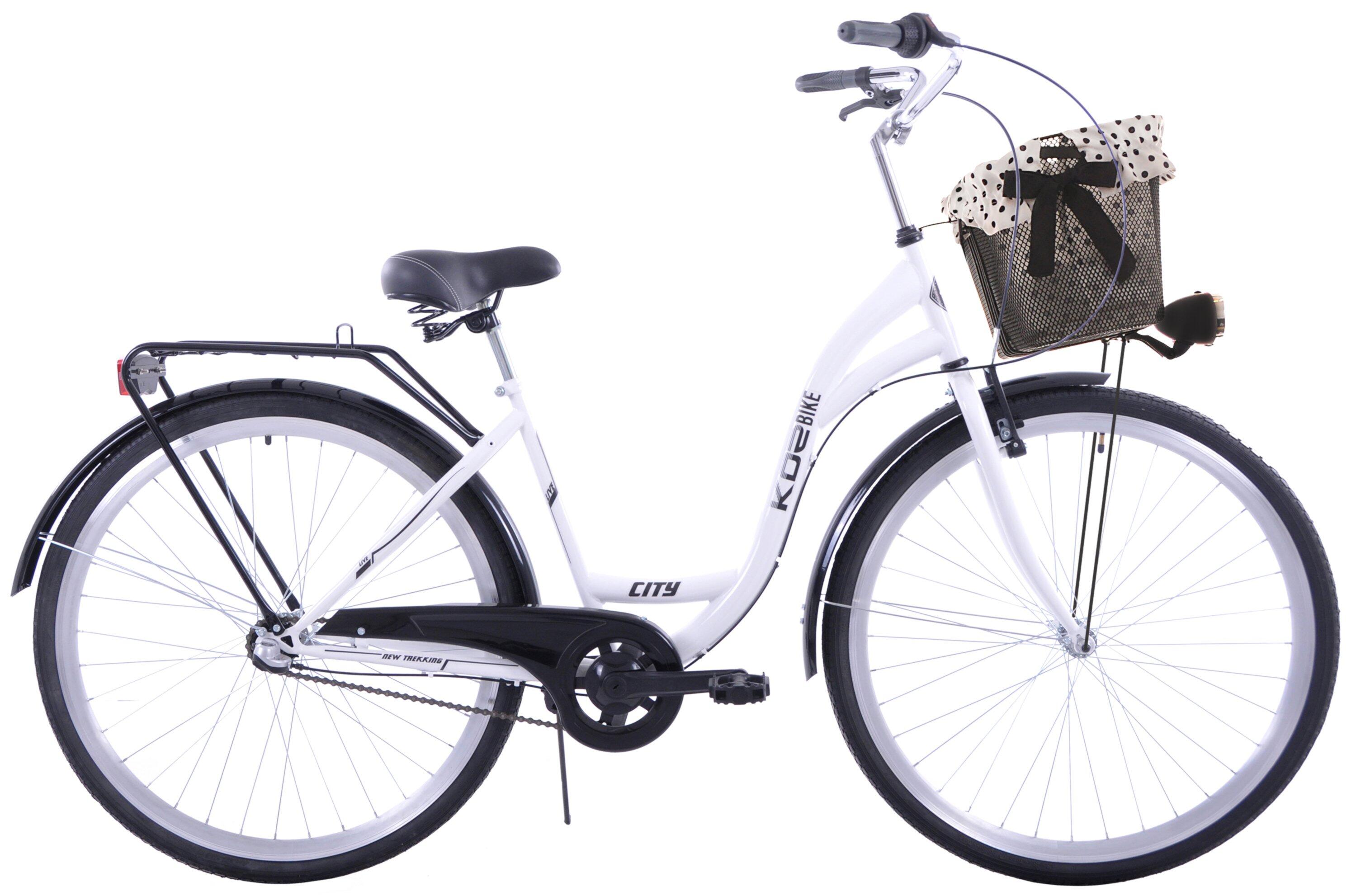 Rower miejski damski 28 Kozbike (K51) 3 biegi