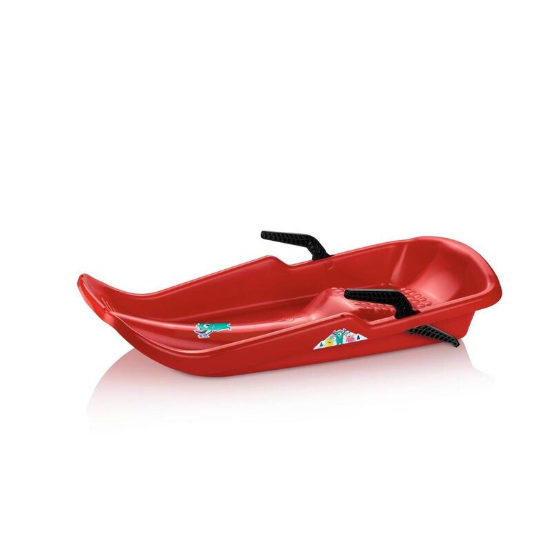 Sanie Gizmo Riders Twister roșu cu frâne capacitate 50 kg