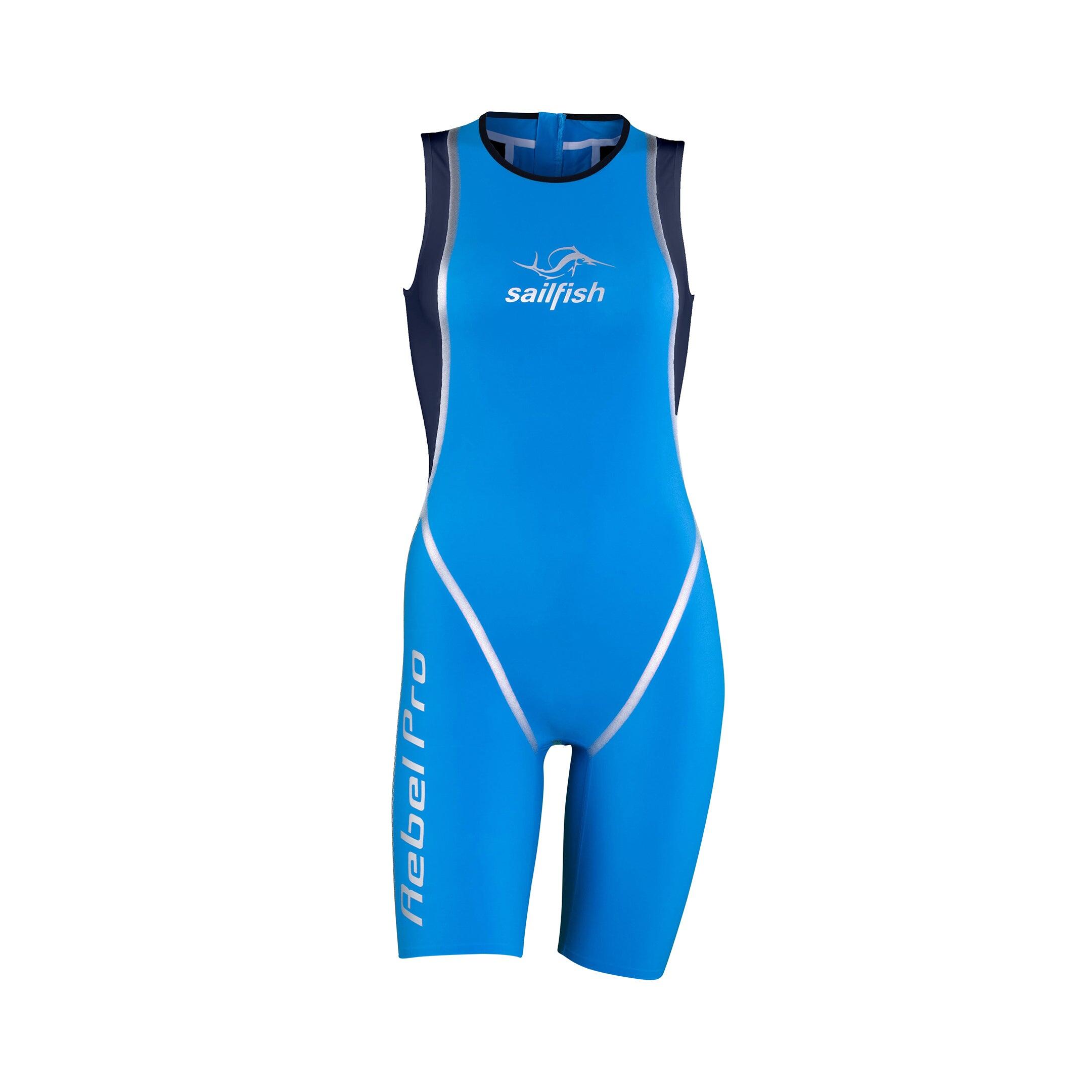 Fato de treino Rebel Pro 3 para mulher triatlo Mulher Azul Sailfish 1/6