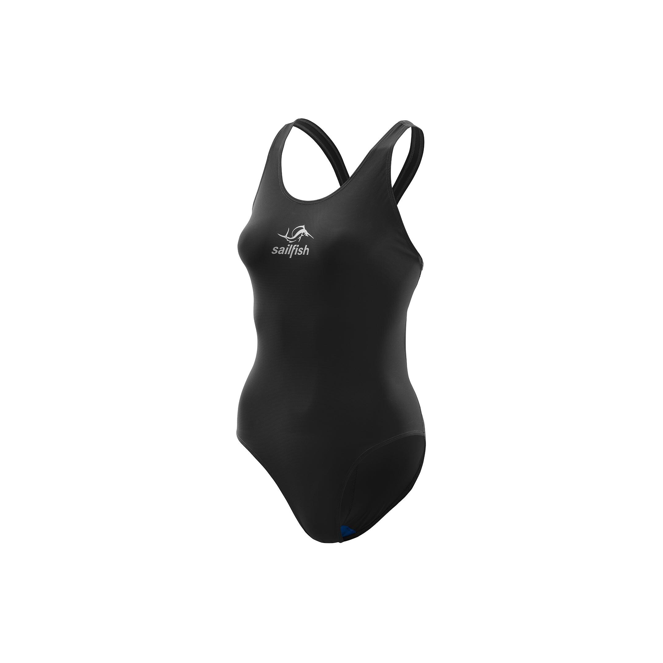 Sailfish - Womens Power Sportback - Maillot De Bain 1 Pièce - Noir - 36 Xs - Decathlon