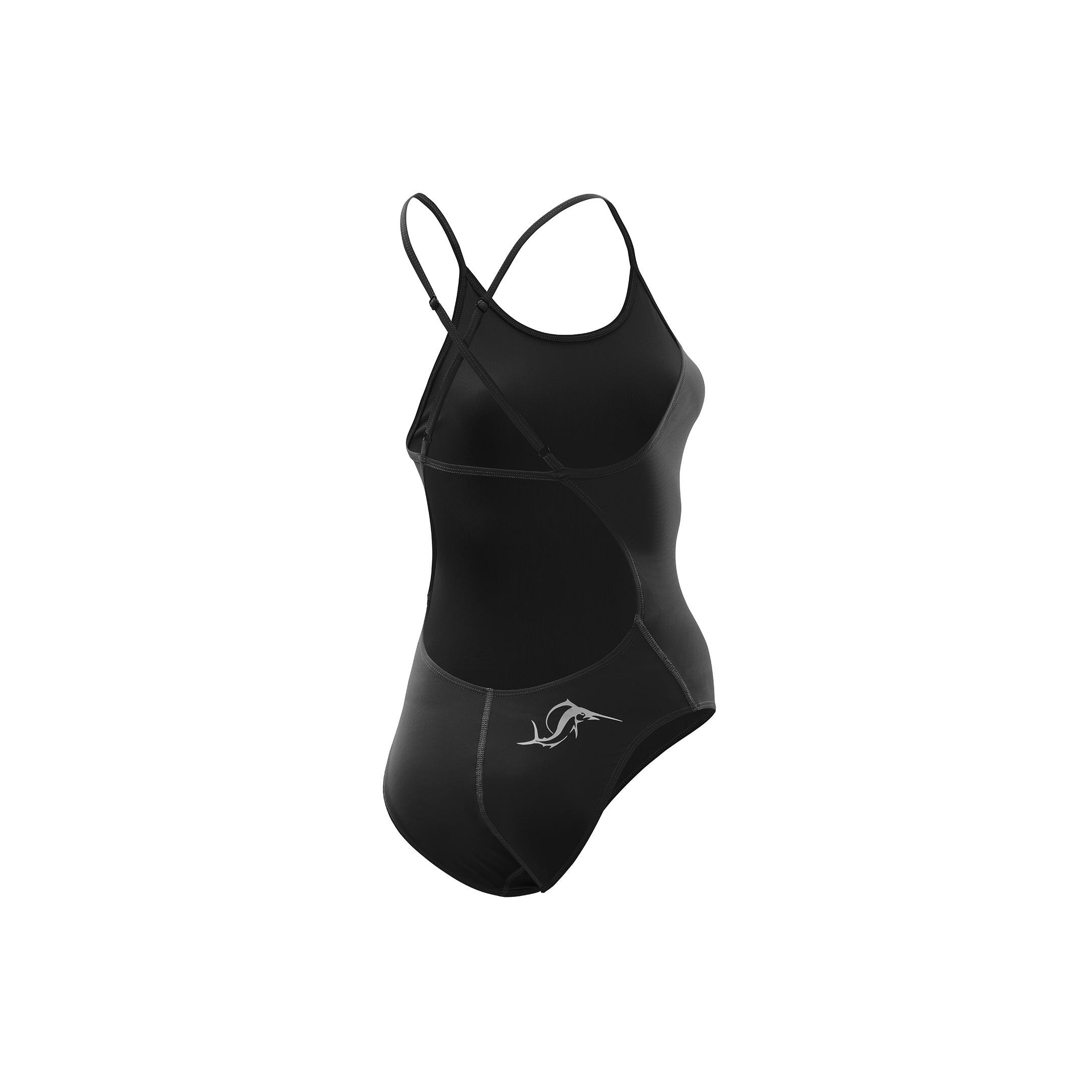 Costume da bagno da donna, potenza regolabile X - Nero 2/4