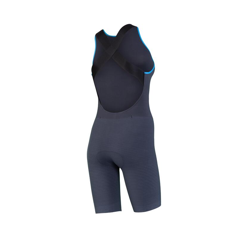 Combinaison de triathlon femme, Trisuit Pro - Noir