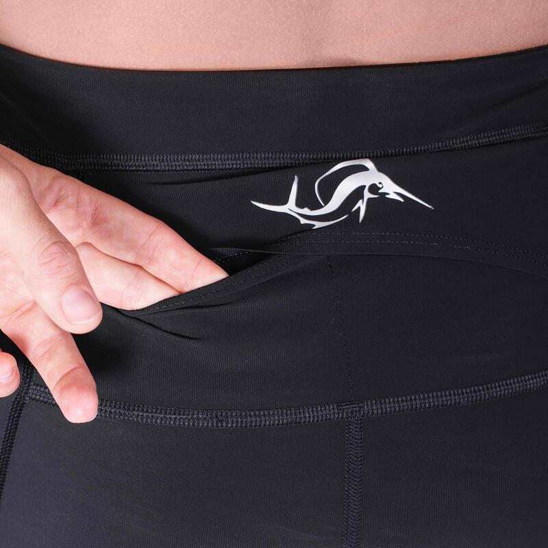 Combinaison de triathlon femme, Trishort Perform - Noir