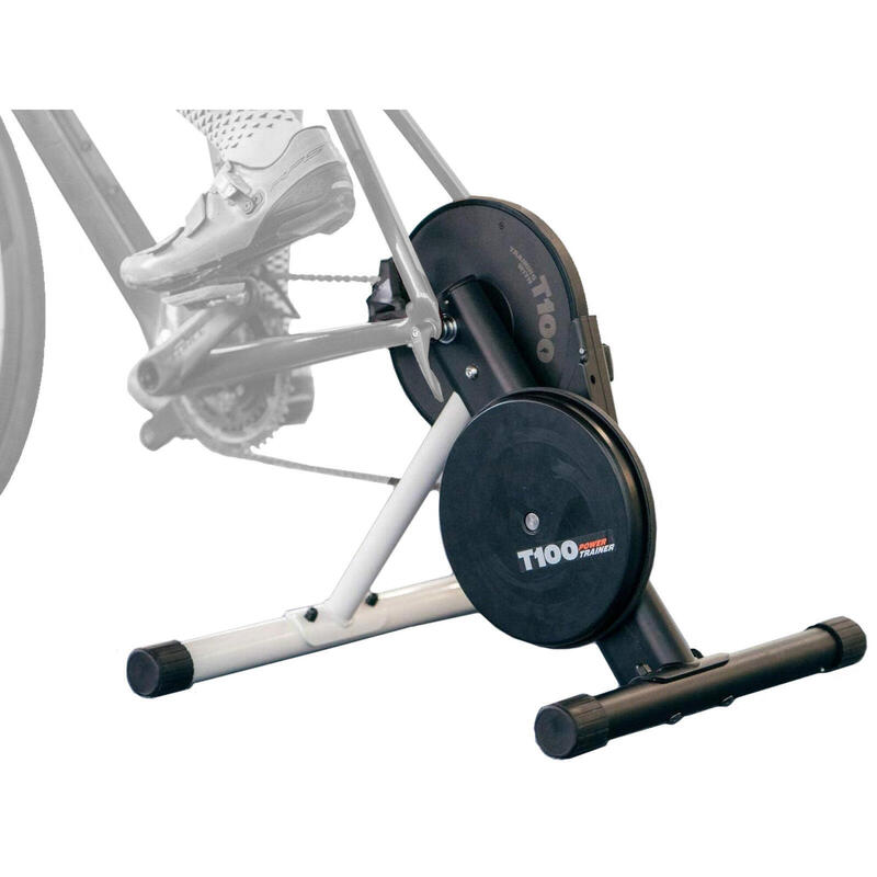 Indoor-Bike-Trainer Villette T100 realistisches Straßengefühl 700 Watt