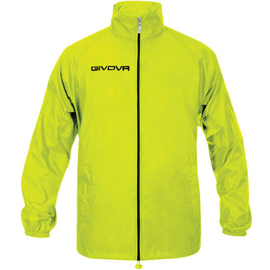 Veste de pluie imperméable Mixte - Givova - Jaune FLuo