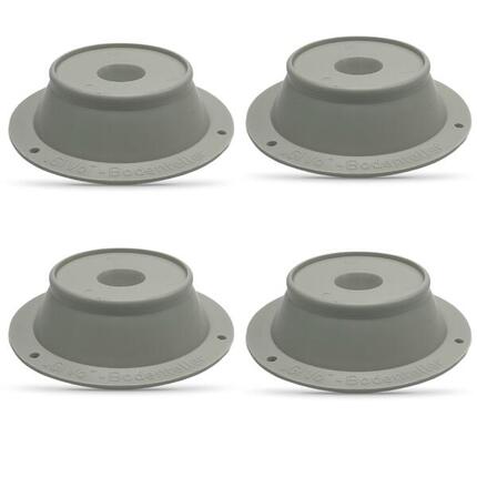 Bodenteller für Orkanstützen im Vorzelt Campingzelt Zelt 4 Stück Wohnwagen