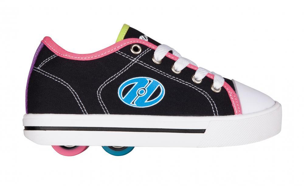 Classic Black/Multi Kids HX2 Heely Shoe 2/4