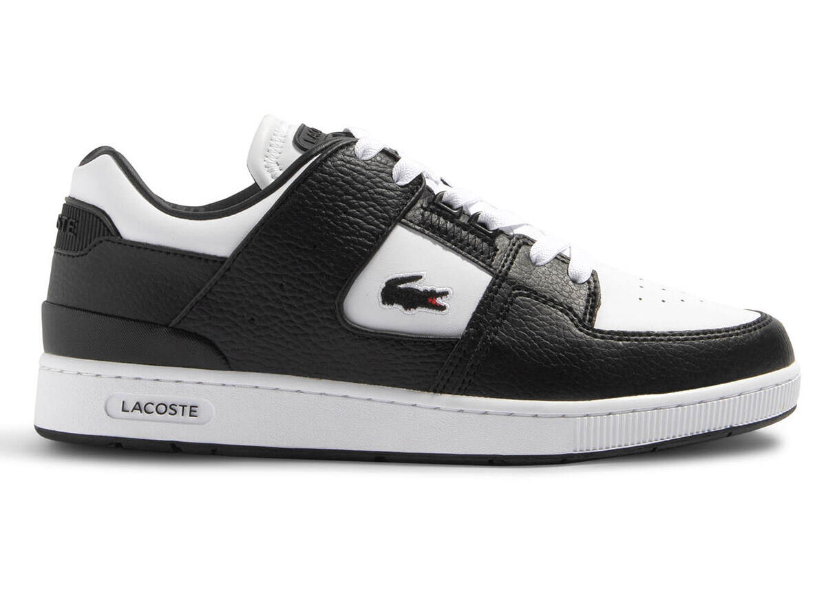 Chaussures de tennis homme Lacoste Court Cage 223 3 Sma, noires et blanches 1/5