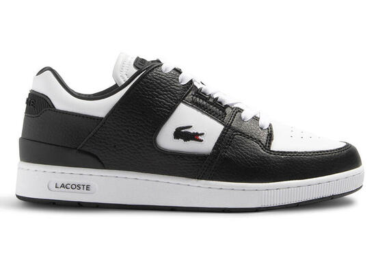 Chaussures de tennis homme Lacoste Court Cage 223 3 Sma, noires et blanches